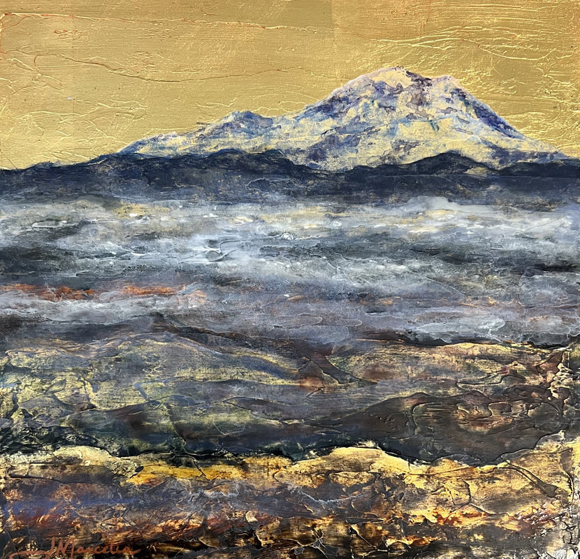 How-to use Gold Leaf to Upgrade Thrift Store Art — Stevie Storck